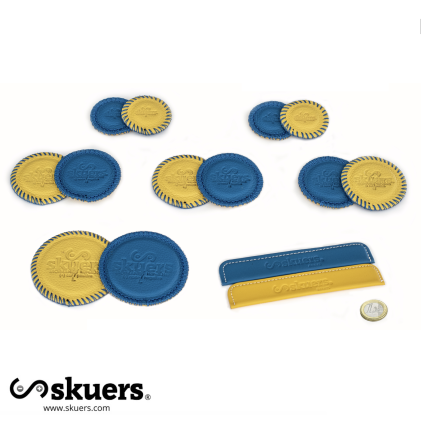 Kit Neodimio N42 Skuers® VR6 slim amarillo/azul  Calibre 3mm